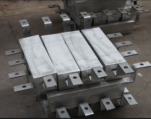 Protection cathodique en aluminium d'anodes de pilier/empilage, anodes en aluminium