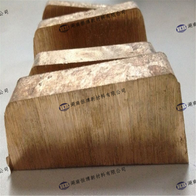 Alliage CuCe de haute qualité cuivre cérium alliage maître 99,5 % pureté