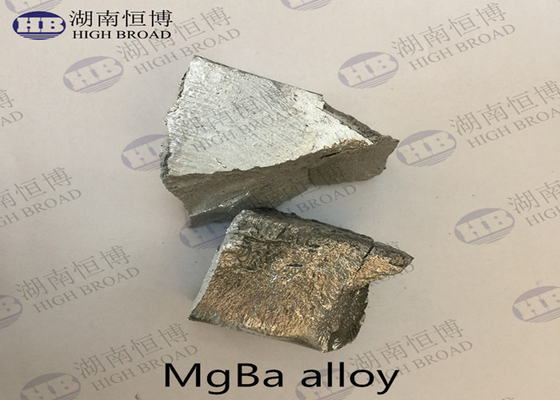 L'alliage de baryum de magnésium d'alliage de MgBa5 MgBa10 MgBa pour le grain raffinent améliorent la représentation de bâti