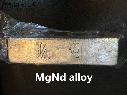 L'alliage de MgNd de néodyme de magnésium d'alliage principal améliorent la force d'élongation