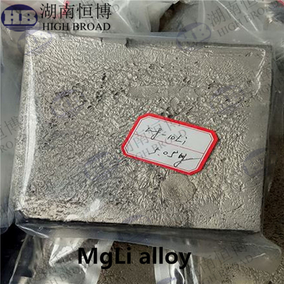 Alliage principal d'alliage de lithium du magnésium MgLi10 pour les produits 3C, projet militaire, l'espace