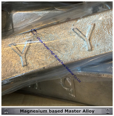 Place basée sur y d'alliage de MgY d'alliage principal de magnésium/barre ronde