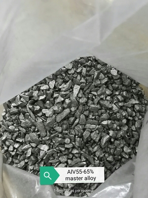 L'alliage principal de Vanadium-aluminium d'alliage d'AlV 5-85%/aluminium a basé l'alliage principal