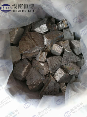 Siliver/lingot gris d'alliage principal de magnésium de nickel de Ni 14-18% pour Nodulariser