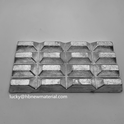 L'aluminium et le zirconium sont des alliages AlZr15 personnalisés.