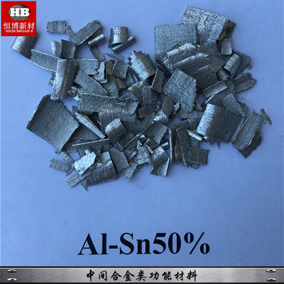 Alliage principal en aluminium satisfait d'AlSn 50% pour la force d'augmentation, ductilité