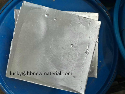 Lingot d'alliage principal de scandium de magnésium pour MgSc2 additif MgSc30