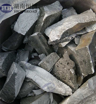 Le lingot de cuivre d'alliage principal de zirconium de CuZr50% pour le cuivre a basé les alliages principaux