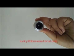 Buse en carbure de bore à trou droit pressée à chaud avec enveloppe en aluminium