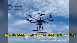 Plaque en alliage de magnésium WE54 pour composants de drones aérospatiaux