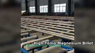 Voir la billette en alliage de magnésium résistant aux hautes températures pour l'extrusion avec une démo de taille personnalisable