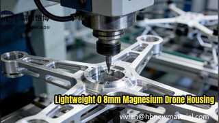 Plaque de magnésium AZ31B de 0,8 mm pour cardans de drones légers
