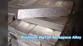 Alliage maître magnésium-yttrium MgY30 pour la défense aérospatiale