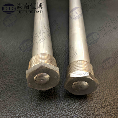 Anodes en magnésium pour échangeur de chaleur de spa, accessoires de chaudière, AZ31B, AZ63C, prolongeant la durée de vie du réservoir du chauffe-eau et prévenant les fuites