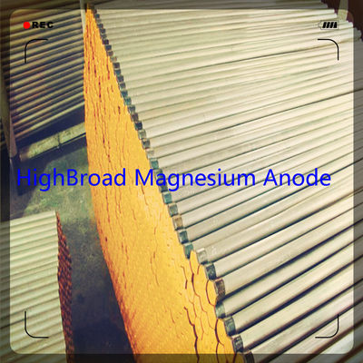 16 mm de magnésium AZ31 Mini anode M8 fil 250 mm Protection compacte pour les petites chaudières