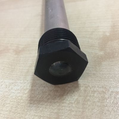 19 mm alliage d'aluminium Compact anode Rod 3/4 NPT 450 mm Conception rentable pour le condensateur compact