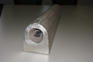 Anode matérielle Rod de chauffe-eau d'alliage de magnésium avec la prise TNP 3/4&quot; d'acier inoxydable
