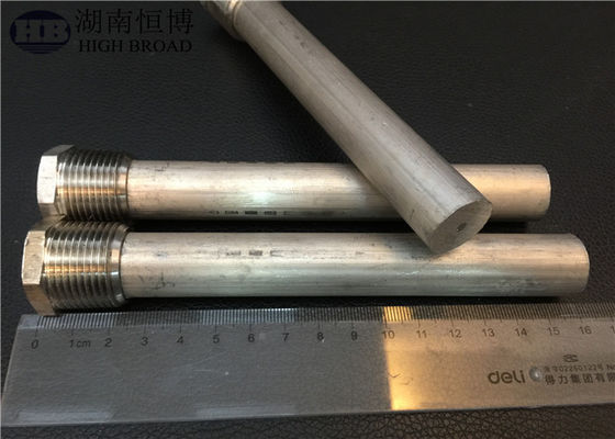 Anode combiné en alliage de zinc de 22 mm, mamelon diélectrique 3/4 NPT de 750 mm, contrôle des odeurs pour chauffe-eau résidentiel