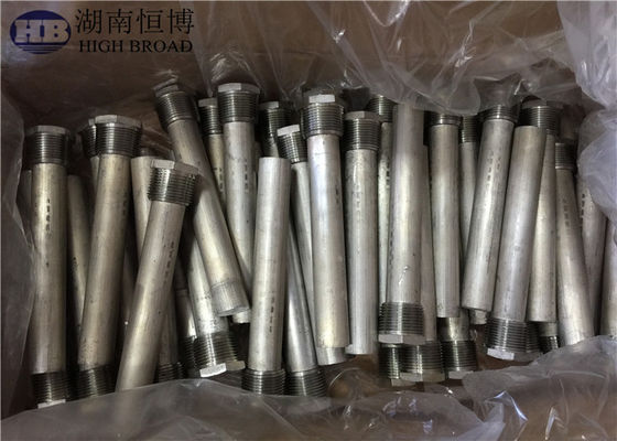 Anode combiné en alliage de zinc de 22 mm, mamelon diélectrique 3/4 NPT de 750 mm, contrôle des odeurs pour chauffe-eau résidentiel