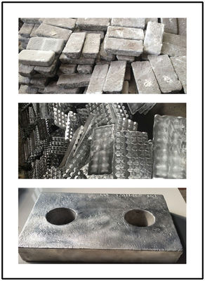 Anode à ruban de magnésium extrudé à haut potentiel 9,5*19 mm pour systèmes de protection cathodique