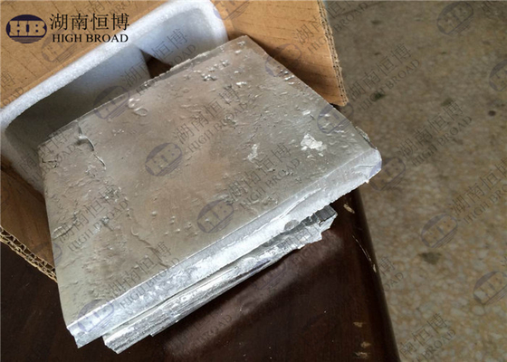 Force en aluminium d'augmentation du lingot AlSc2% AlSc5% AlSc10% AlSc15% d'alliage de scandium