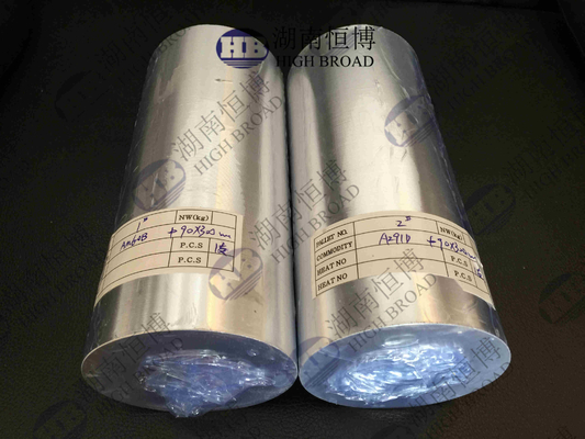 Billette de magnésium coulée semi-continue AZ80 AZ91 pour extrusion / thixomoulage / moulage sous pression avec haute résistance AZ80A ZK60A