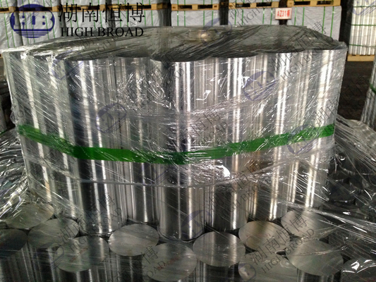 Billette de magnésium coulée semi-continue AZ80 AZ91 pour extrusion / thixomoulage / moulage sous pression avec haute résistance AZ80A ZK60A