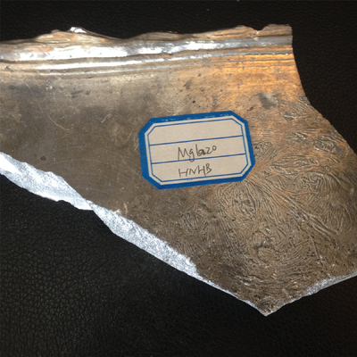 Lingot d'alliage principal de lanthane de magnésium d'alliage principal de magnésium de MgLa5 MgLa25