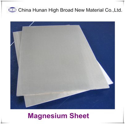 Plat de photogravure de magnésium du plat de feuillard d'alliage de magnésium de WE43 AZ91/AZ31B