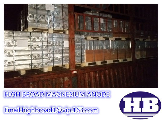 Anodes sacrificatoires d'anti magnésium de corrosion pour l'anode de magnésium de protection cathodique