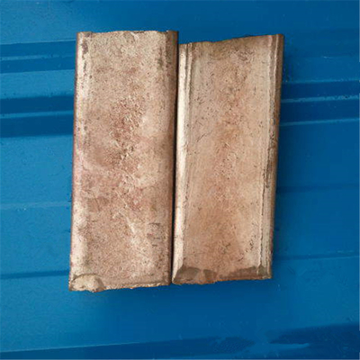 Alliage de cuivre beryllium Master CuBe 4% Ingot en forme pour les fonderies