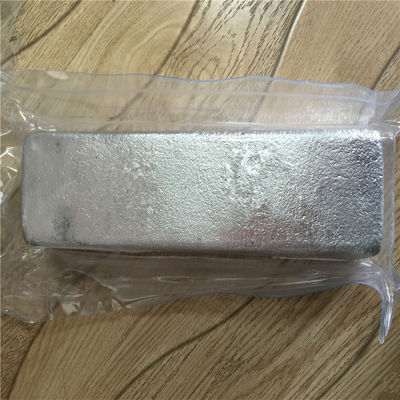 Alliage maître Aluminium Zinc AlZn 5-20% de teneur en Zn lingot pour affinage de grain