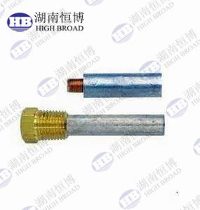 40 mm alliage de magnésium ultra longue tige d'anode fil personnalisé 2000 mm protection du réservoir pour le réservoir de processus industriel