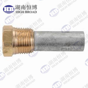 40 mm alliage de magnésium ultra longue tige d'anode fil personnalisé 2000 mm protection du réservoir pour le réservoir de processus industriel