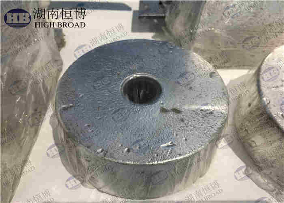 Anodes de condensation au magnésium AZ63 HP 22 Lb 44 Lb Pour les conduites souterraines