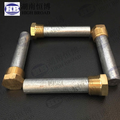 Tige d'anode flexible en alliage d'aluminium de 16 mm de diamètre et 900 mm de longueur avec filetage NPT 3/4 pour chauffe-eau commerciaux