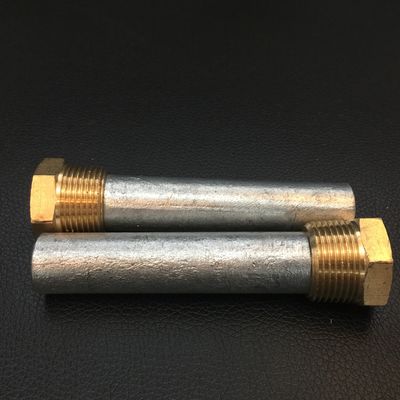 16 mm de magnésium AZ31 Mini anode M8 fil 250 mm Protection compacte pour les petites chaudières