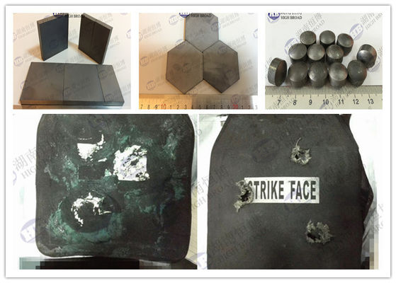 NIJ IV M2 AP Plaques anti-balles, plaque en céramique pour le blindage du corps au carbure de silicium