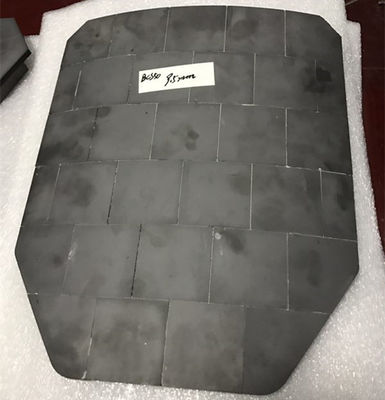 NIJ IV Plaque de blindage de carrosserie en carbure de silicium standard avec tolérance à haute température et résistance à l'usure