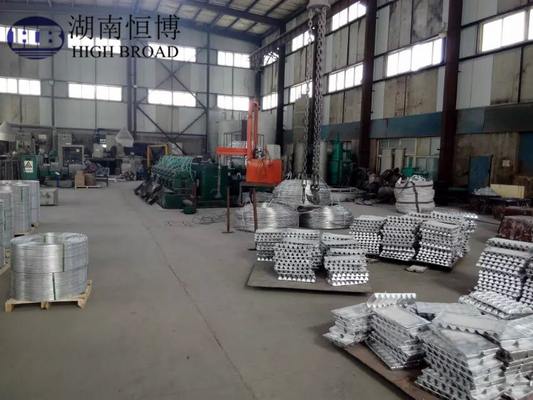 Ingots en alliage de magnésium Zn en forme irrégulière pour les applications industrielles