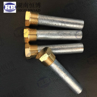 Tige d'anode flexible en alliage d'aluminium de 16 mm de diamètre et 900 mm de longueur avec filetage NPT 3/4 pour chauffe-eau commerciaux