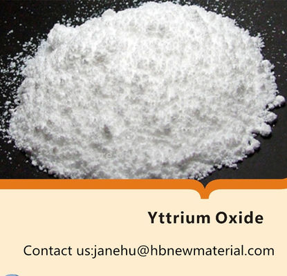 99Poudre d'oxyde d'yttrium de pureté de 0,99% avec une taille de particules de 5 à 25 μm pour revêtement de barrière thermique dans les applications aérospatiales