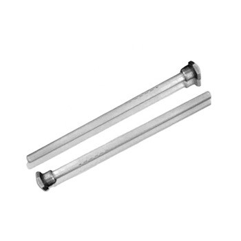 AZ31 AZ63 L'alliage de magnésium chauffe-eau Barres de barres d'anode pour les bouchons d'acier galvanisé NPT BSPT 3/4 &quot;