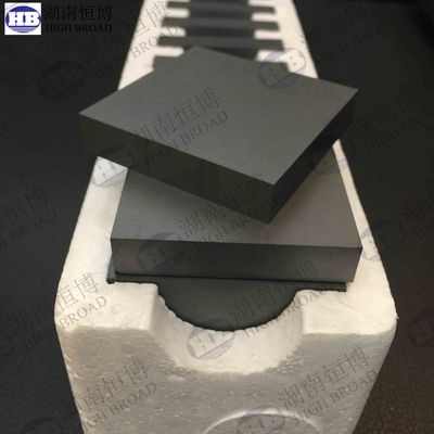 Pressureless Sintered Boron Carbide Ceramic Tile 50x50mm Ultra-Lightweight Ballistic Protection Plate