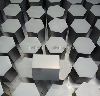 Plaques balistiques carrées de carbure de silicium et de carbure de bore pour une protection antiballes