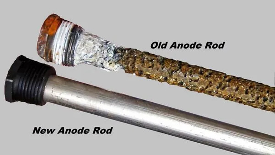 0.5&quot; de diamètre Remplacement de tige d'anode en magnésium pour les réservoirs en acier