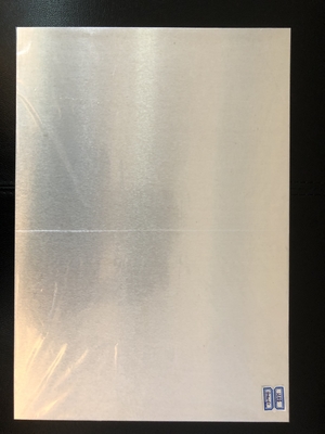 Plaque en alliage d'aluminium de magnésium et d'argent pour l'industrie automobile