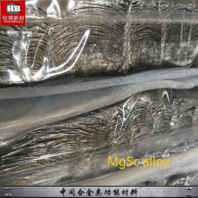 Alliages de magnésium, alliage en aluminium de scandium de magnésium de lingot d'alliage principal