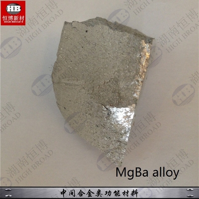 Le baryum certifié par OIN d'alliage principal de magnésium allient le lingot d'alliage principal de mg 20 du magnésium 10