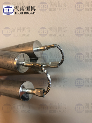 Longueur 44 Anode d'aluminium FLEX 44 avec capuchons en acier hexagonale NPT 3/4